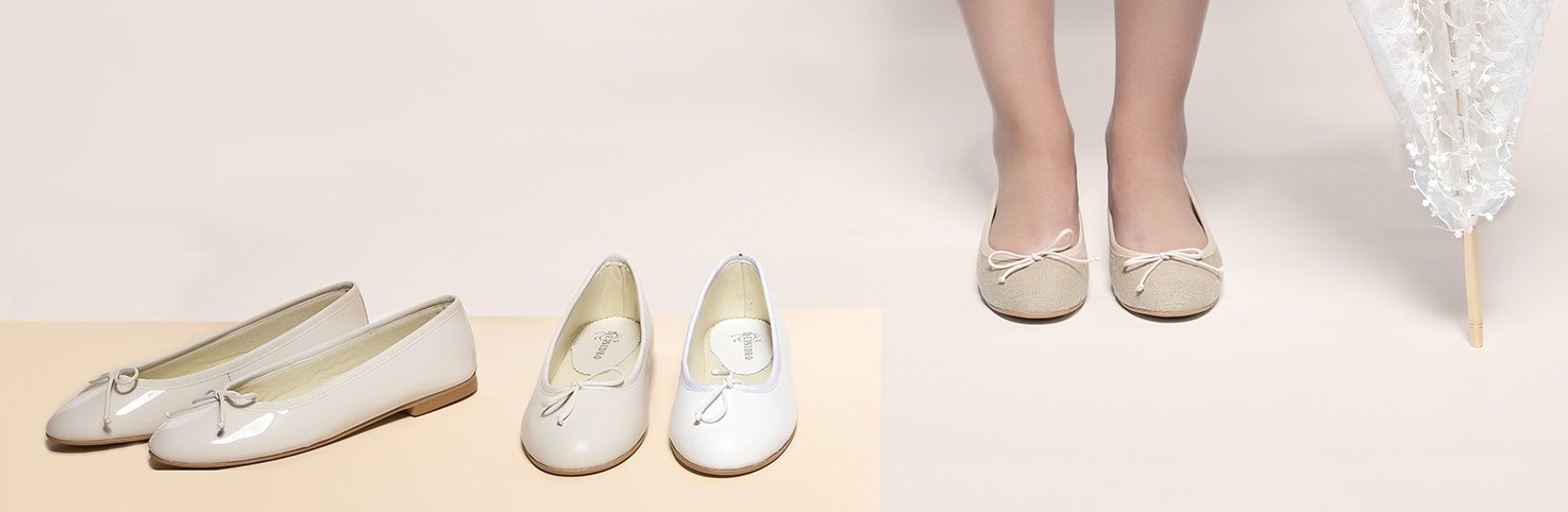 ▶  Zapatos Comunión Niña y Bailarinas para Ceremonias